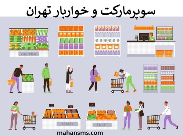 تصویر سوپرمارکت و خواربار تهران